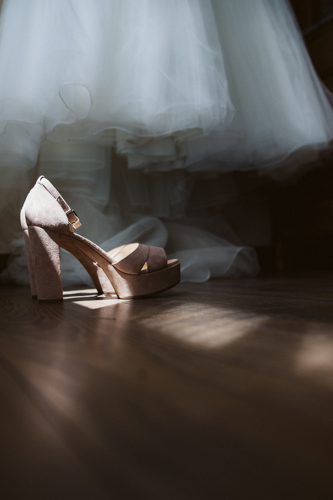 zapatos novia con rayo de luz, detalles
