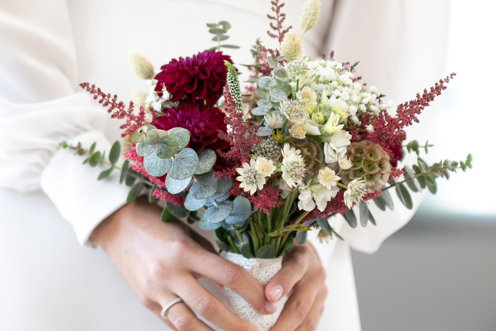 ramo flores novia